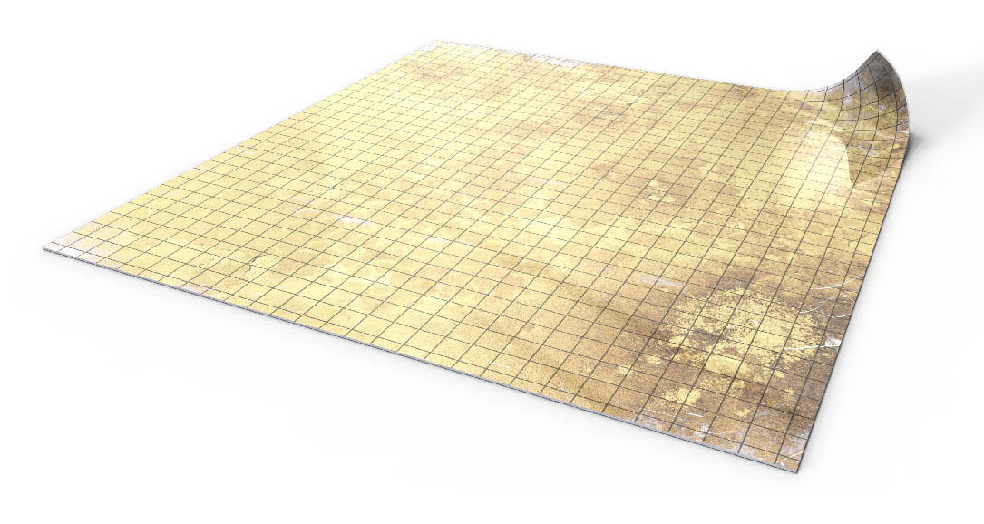 Papyrus dry-erase RPG mat 80x80 cm with square grid