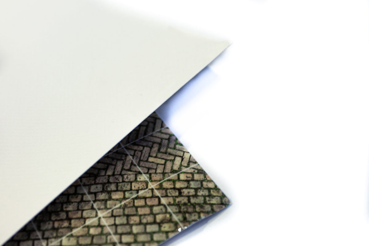 Pavement dry-erase RPG mat 80x80 cm with square grid