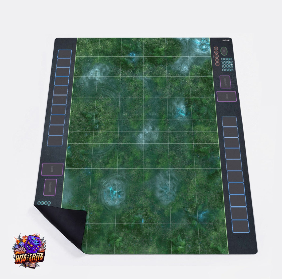 StarCraft TMG Battle Mat 54"x48" / 137x122 cm – Koprulu Battlegrounds – Veins of Aiur (bird-view)