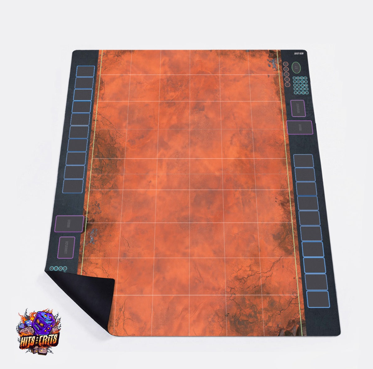 StarCraft TMG Battle Mat 54"x48" / 137x122 cm – Koprulu Battlegrounds – Mars (bird-view)