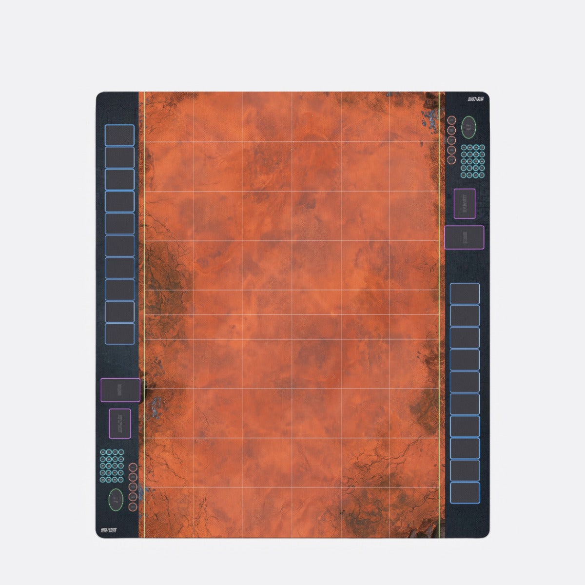 StarCraft TMG Battle Mat 54"x48" / 137x122 cm – Koprulu Battlegrounds – Mars (top-view)