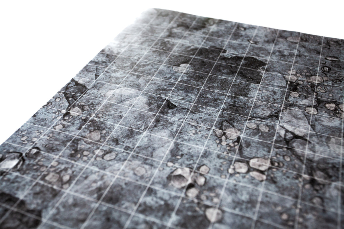 Dungeon dry-erase RPG mat 80x80 cm with square grid