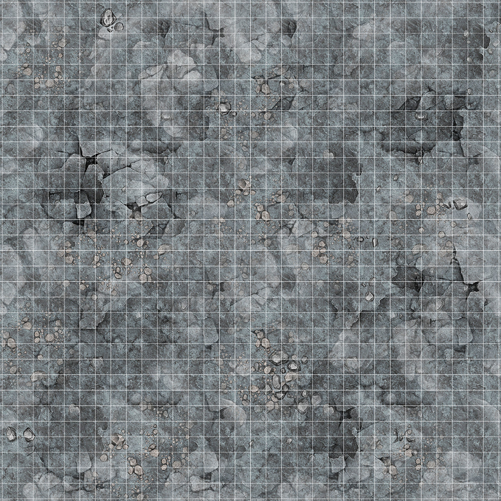 Dungeon dry-erase RPG mat 80x80 cm with square grid