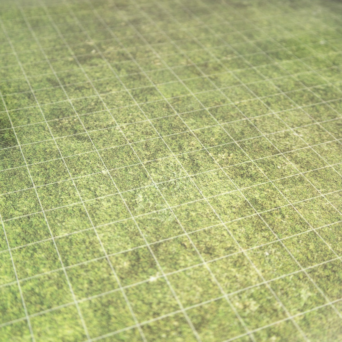 Grass dry-erase RPG mat 80x80 cm with square grid