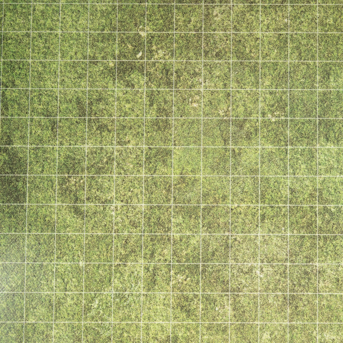 Grass dry-erase RPG mat 80x80 cm with square grid