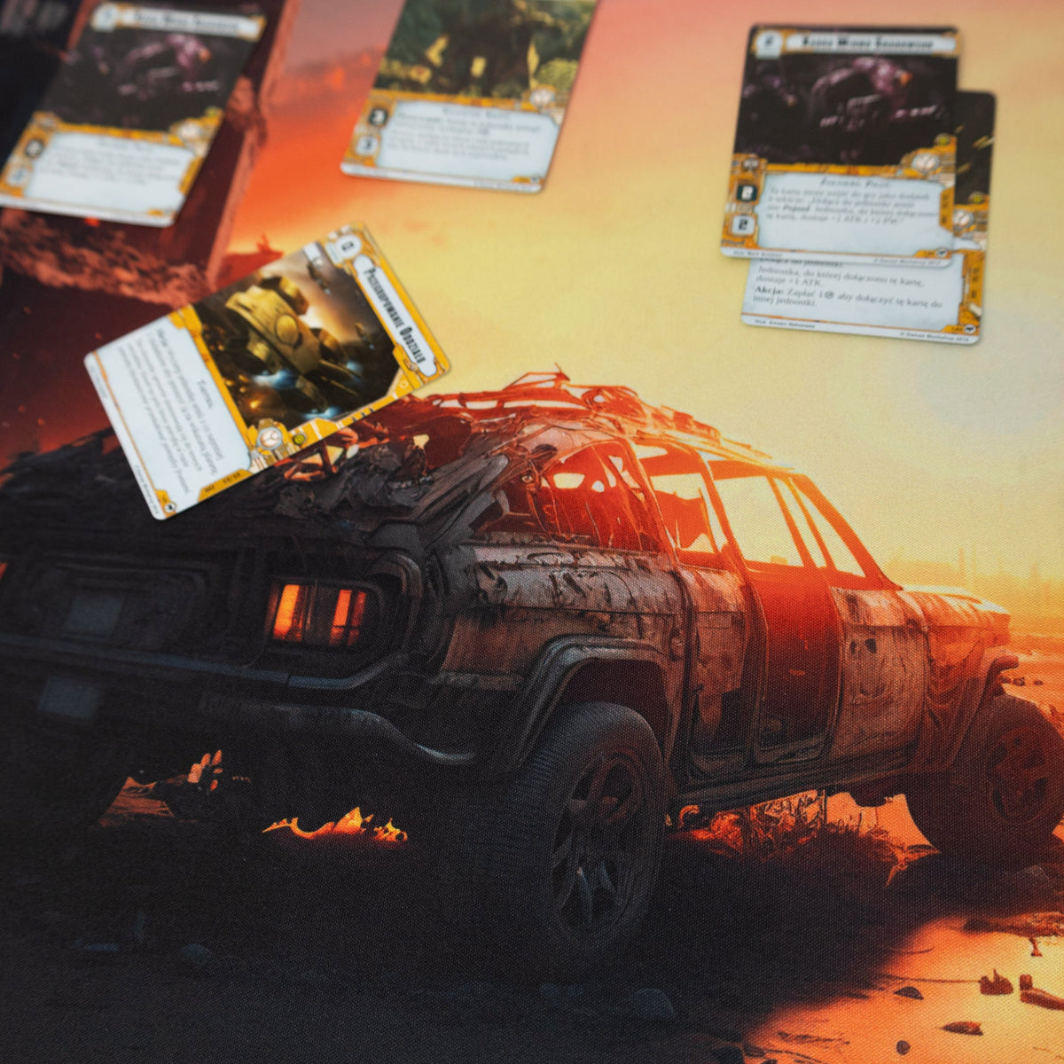 Post-Apo & Cyberpunk Card Mats