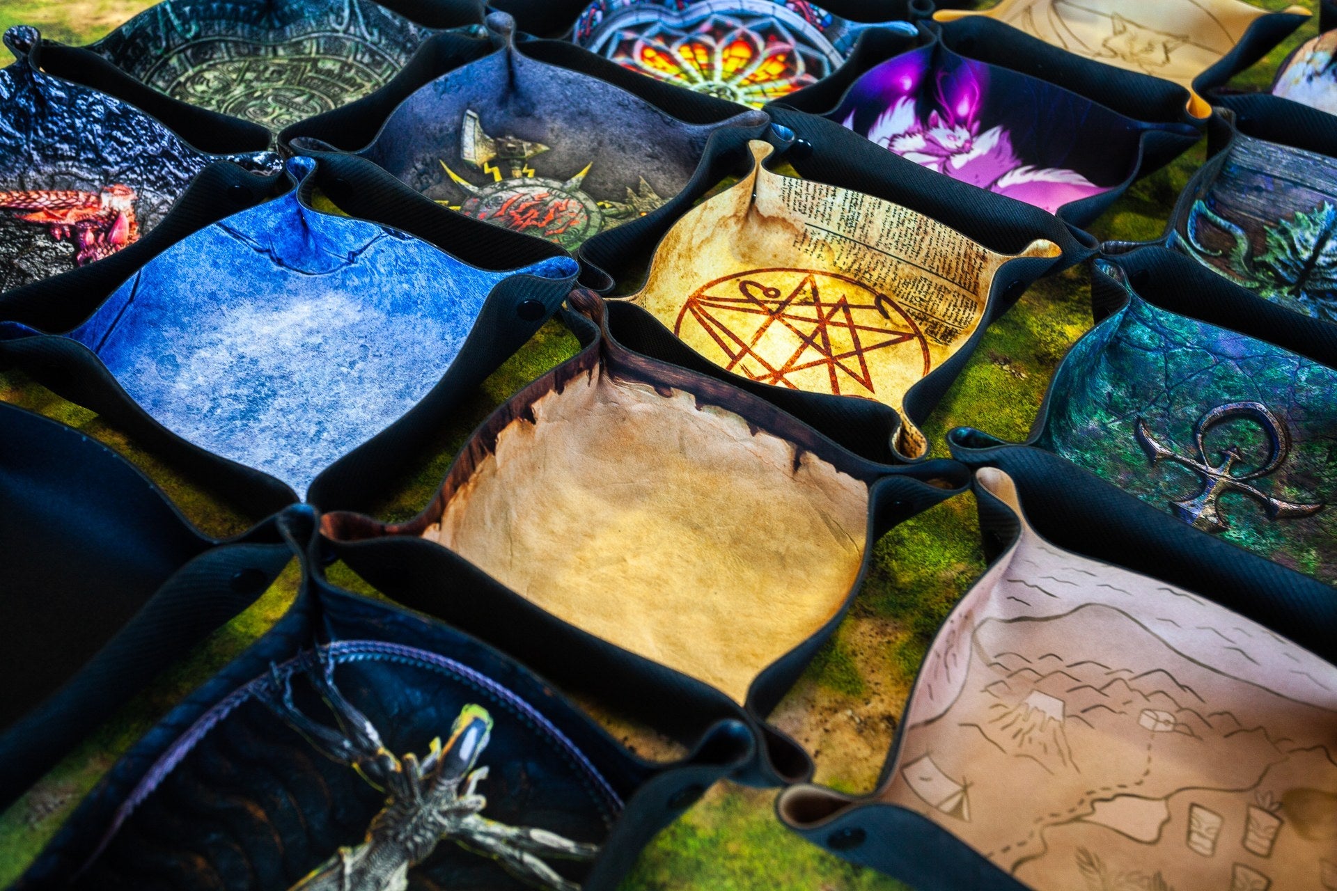 Board Game Accessories - Trays and Holders That Match the Mat