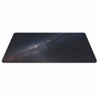 Card game rubber mat galaxy space bird view