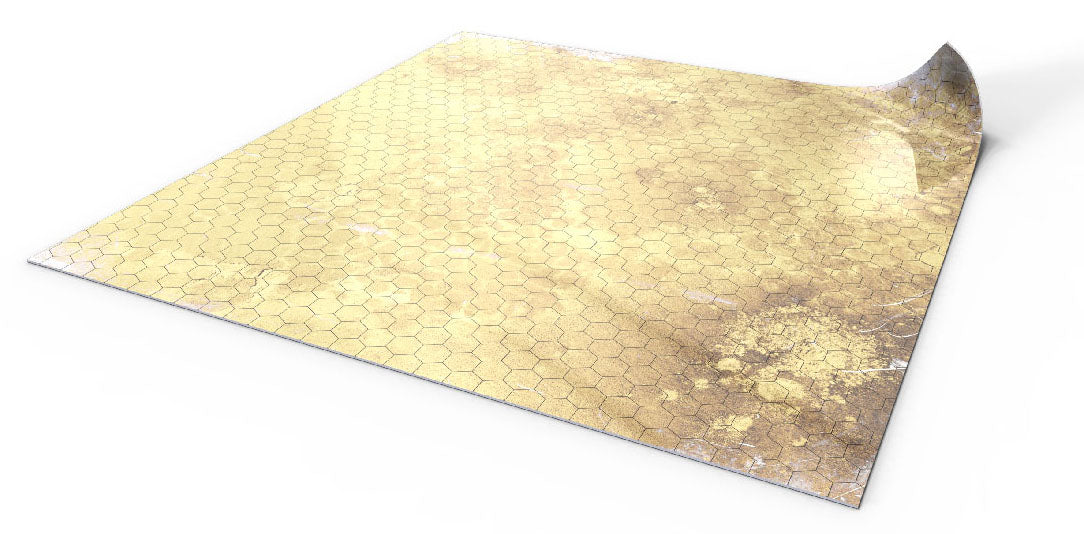 Papyrus dry-erase RPG mat 80x80 cm with hexagonal grid
