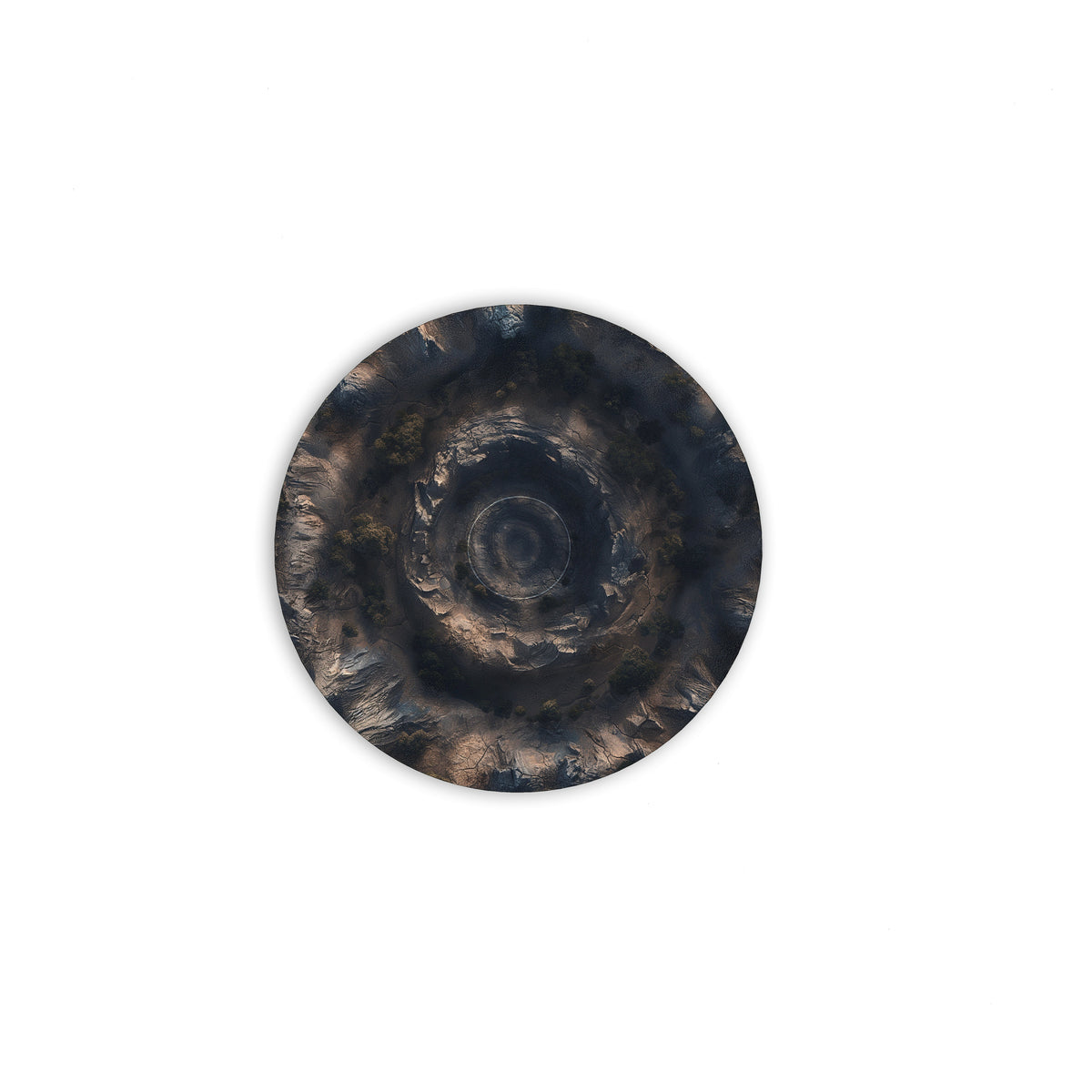 Mountain Ring rubber objective markers for Age of Sigmar & Warhammer 40K, 7.6 inches – full view