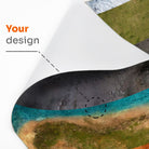 Customized single-sided anti-slip fabric mat