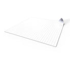 White dry-erase RPG mat 80x80 cm with square grid
