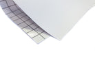 White dry-erase RPG mat 80x80 cm with square grid