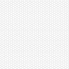 White dry-erase RPG mat 80x80 cm with hexagonal grid