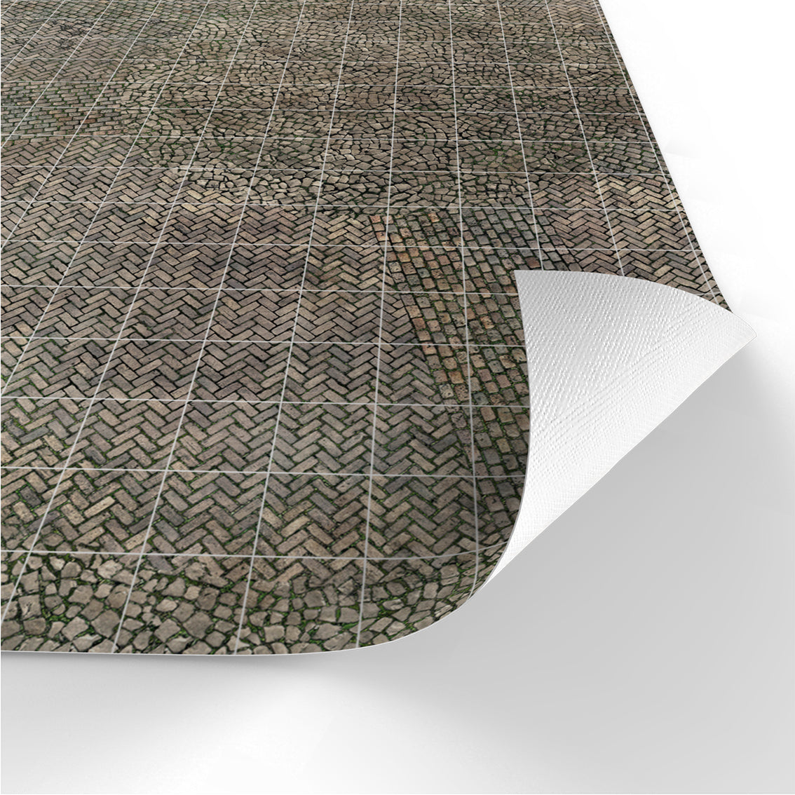 Pavement dry-erase RPG mat 50x50 cm with square grid