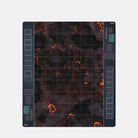 StarCraft TMG Battle Mat 54"x48" / 137x122 cm – Koprulu Battlegrounds – Ashes of Char (top-view)