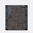 StarCraft TMG Battle Mat 54"x48" / 137x122 cm – Koprulu Battlegrounds – Outpost Korhal (top-view)