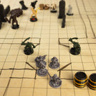 Papyrus dry-erase RPG mat 50x50 cm with square grid
