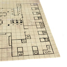 Papyrus dry-erase RPG mat 50x50 cm with square grid