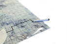Snow dry-erase RPG mat 50x50 cm with square grid