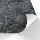 Dungeon dry-erase RPG mat 50x50 cm with hexagonal grid