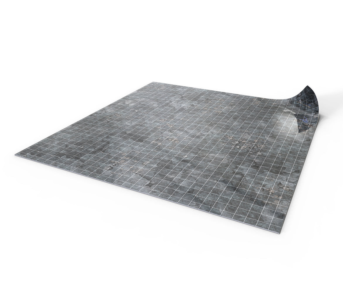 Dungeon dry-erase RPG mat 80x80 cm with square grid