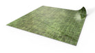 Grass dry-erase RPG mat 50x50 cm with square grid