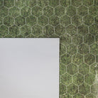 Grass dry-erase RPG mat 80x80 cm with hexagonal grid