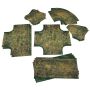 Muddy roads - 2D Road set (width 16,2 cm / 6,3")