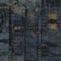 Fallen City 36” x 36” / 91,5 cm x 91,5 cm - single-sided anti-slip fabric mat compatible with Star Wars: Shatterpoint