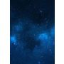 Blue Nebula 44”x30” / 112x76 cm - single-sided anti-slip fabric mat