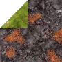 Red Blight battlefield 48”x48” / 122x122 cm- double-sided rubber mat