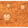 Red Desert 44”x60” / 112x152 cm - double-sided rubber mat