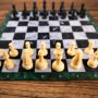 Rubber mat for Chess/Checkers 36x36 cm / 14,2"x14,2" - Marble