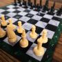 Rubber mat for Chess/Checkers 36x36 cm / 14,2"x14,2" - Marble