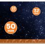 Milky Way 72”x36” / 183x91,5 cm - single-sided anti-slip fabric mat