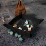 Dice Tray - Black Cat 22 cm x 22 cm