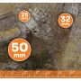 Junktown 48”x48” / 122x122 cm - single-sided anti-slip fabric mat