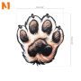 Mug coaster - Paw 11,8x13,4 cm / 4,6"x5,2"