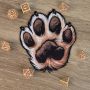 Mug coaster - Paw 11,8x13,4 cm / 4,6"x5,2"