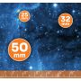 Protoplanetary Nebula 36”x36” / 91,5x91,5 cm - single-sided anti-slip fabric mat