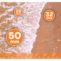 Beach 44”x30” / 112x76 cm - single-sided anti-slip fabric mat