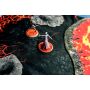 Lava Fields 48”x48” / 122x122 cm - single-sided rubber mat