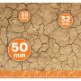 Rocky Desert 44”x60” / 112x152 cm - single-sided rubber mat