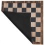 Rubber mat for Chess/Checkers 36x36 cm / 14,2"x14,2" - Wooden