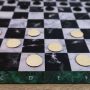 Rubber mat for Chess/Checkers 36x36 cm / 14,2"x14,2" - Marble