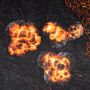 Rubber 2D terrain set - Explosions