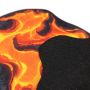 Rubber 2D terrain set - Lava lakes