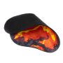 Rubber 2D terrain set - Lava lakes