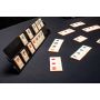Universal black mat in size 120 x 80 cm dedicated to board games